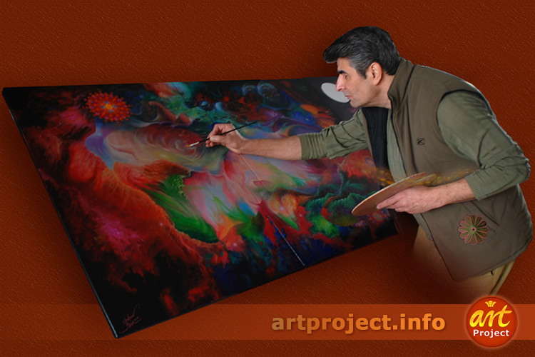 Art Project, Beautiful Painting, Masoud Ghafouri Masterpieces, art presentation